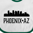 thumbnail image 4 of Inktastic Phoenix Arizona City Skyline Boys or Girls Baby Bib, 4 of 4