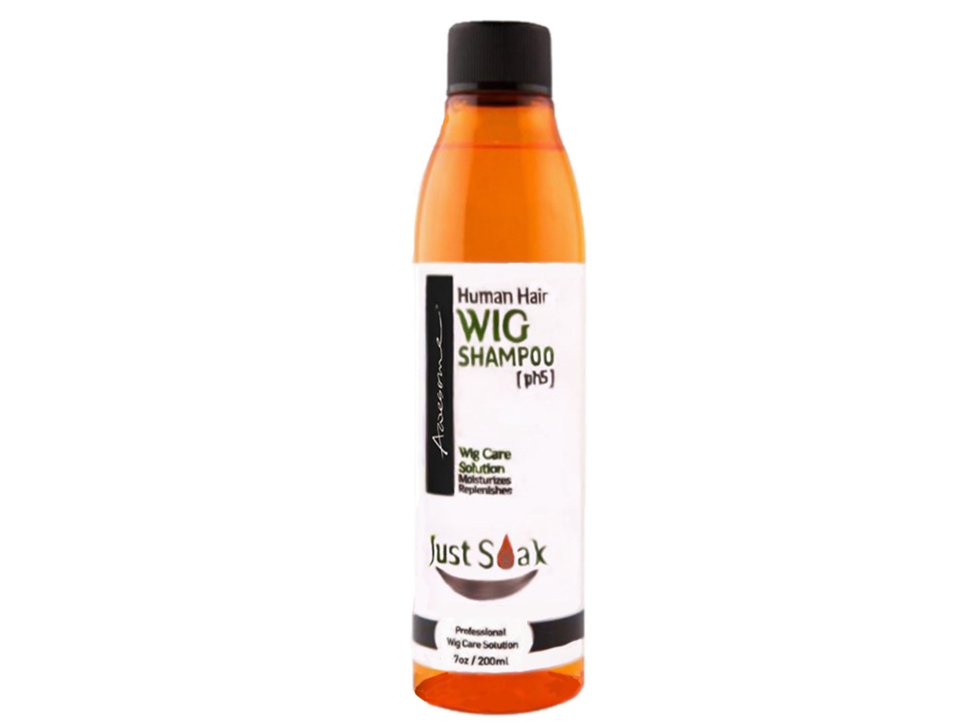 Awesome Human Hair Wig Shampoo [pH5] - Professional Wig Care Solution 7 Oz