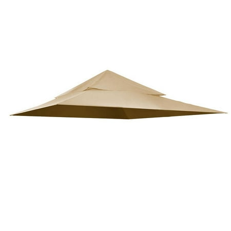 12X12ft 2T Waterproof Finial Classic Gazebo Top Tan