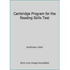 Cambridge Program for the Reading Skills Test, Used [Paperback]