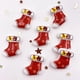 thumbnail image 3 of 16 Uds. Preciosa resina 3D colorida combinación navideña cabujón plano estatuilla adorno de piedra apliques DIY álbum de recortes artesanal, 3 of 3