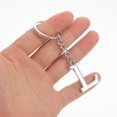thumbnail image 6 of WRISTBIQUE Alphabet Keychain , Aluminum Alloy Car Keyring Set, Stylish and Lightweight Accessory, 6 of 8