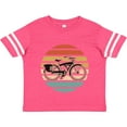 thumbnail image 3 of Inktastic Cycling Vintage Bicycle for Cyclist Boys or Girls Toddler T-Shirt, 3 of 5