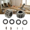 thumbnail image 2 of LEFU for Lawn Mower Drive Gear Kit for 22\" Recycler Models - Replacement Parts Set with Pinion Gears, Thrust Washers, Retaining Clips, Springs, Keyways - for Various Toro and Lawn Boy Models, 2 of 10