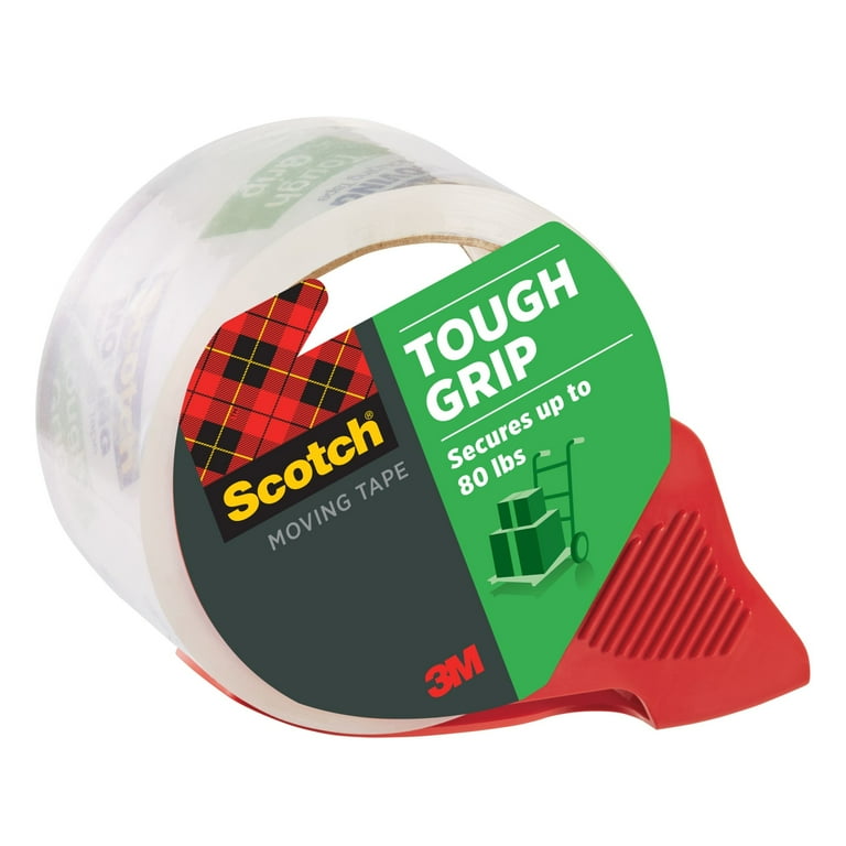 Scotch Brand Heavy Duty Strong Grip Moving & Shipping Tape, Wide