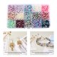 thumbnail image 5 of Cuentas de perlas de imitación ABS de imitación sin agujero Espaciador de sueltas de 4 mm para manualidades DIY Fabricación de joyas - Multicolor Multicolor Magideal Cuentas de perlas de imitación, 5 of 7