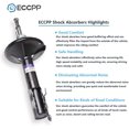 thumbnail image 5 of Shocks Struts,ECCPP Front Rear Shock Strut Absorbers Kits for 1995 1996 1997 for Toyota Paseo,1995 1996 1997 1998 for Toyota Tercelv, 5 of 5