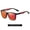 Matte Black Red Film, variant on Polarized Sunglasses for Men and Women UV Protection Outdoor Sports Cycling Driving Travel TAC Lenses Matte Black Frame