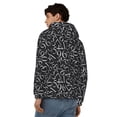 thumbnail image 4 of Kdxio Numbers Print Men Hoodies Casual Hoodies for Men with Zip Pockets Full Zip Long Sleeve Sweatshirt Sports Hooded Jacket-Medium, 4 of 5