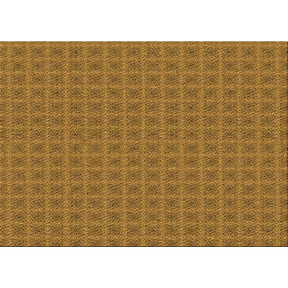 Ahgly Company Indoor Rectangle Patterned Dark Bisque Brown Area Rugs, 2' x 3'