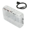 thumbnail image 3 of Reproductor de casete con radio FM, estilo clásico, multifunción, Bluetooth 5.0, reproductor de cintas portátil transparente, 3 of 12