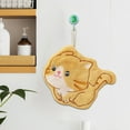 thumbnail image 2 of Xihbxyly Toalla de Mano Colgante, Diseño de Gato, Tela Suave y Duradera, Accesorio para Cocina y Baño Que Ahorra Espacio, Ideal para El Hogar y El Uso Diario., 2 of 7