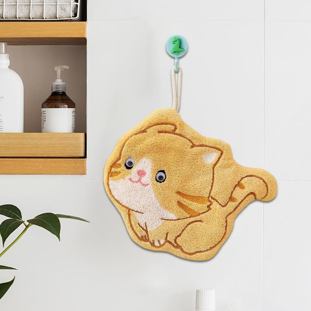 Xihbxyly Toalla de Manos con Diseño de Frutas, Súper Absorbente, Ideal para La Cocina, con Diseño Decorativo de Manzana, Tela Suave para Un Tacto Delicado, Ideal para El Baño, La Cocina, Ahorra Espac