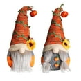 thumbnail image 7 of Holzlrgus Fall Gnomes Plush Thanksgiving Decorations Autumn Tomte Handmade Swedish Gnome Mr and Mrs Scandinavian Gnomes Thanksgiving Day Gift Gnomes Decorations Table Ornaments 2Pcs, 7 of 7