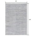thumbnail image 3 of 8â€™ x 11â€™ Blue Abstract Strokes Area Rug, 3 of 5