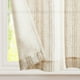 thumbnail image 3 of Cortinas Jinchan de lino a rayas para cocina, 66 x 76 cm, 2 paneles, 3 of 8
