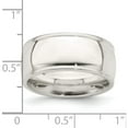 thumbnail image 3 of Sterling Silver Ss 9mm Comfort Fit Milgrain Size 5.5 Band Made In United States qcfm090-5.5, 3 of 5