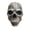 Gray - Non-luminous, variant on Realistic Skull Mask with Movable Jaw LED Light Up Skeleton Mask for Adults Teens Halloween Cosplay