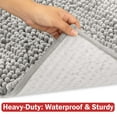 thumbnail image 3 of DogBuddy Dog Door Mat, Super Absorbent Dog Mat, Waterproof Doormat, Washable Rugs for Pets, Non-Slip Floor Mats for Front Door, Entryway, Back Door, Mud Room, Garage, Dog Accessories (XL, Mist), 3 of 8