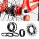 thumbnail image 4 of Juego de cassettes 18T de una , kit de conversión de aleación de aluminio, adaptador fixie para componentes de rueda libre, piezas de reequip Negro Macarena Casete de una velocidad, 4 of 8