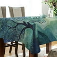 thumbnail image 4 of Yayeee Tablecloths for Rectangular Tables 54 x 72 inch Party Table Cover, Moonlight Forest, 4 of 6