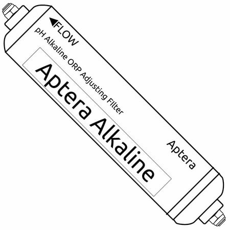 

Aptera Alkamag Inline Alkaline Filter w/ Quick Connect Fittings and Large Clips