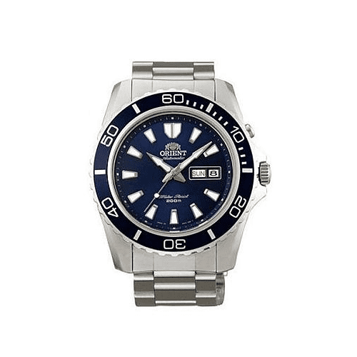 Orient Men s Blue Mako Automatic Dive Watch CEM75002D Walmart