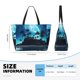 thumbnail image 4 of Easygdp Hawaiian Beach Pirate Moon Bolsa de Viaje de Playa de Gran Capacidad, Bolsa Tote Perfecta para la Playa, Escapadas de Fin de Semana y Viajes, 4 of 7