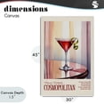 thumbnail image 4 of Stupell Industries Glam Cosmopolitan on Reflective Table Canvas Art, 30 x 45, by Andreas Magnusson, 4 of 8