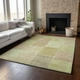 thumbnail image 6 of Addison Rugs Mayfield Washable Transitional Patchwork Aloe Rectangle Rug, 10' x 14', 6 of 6