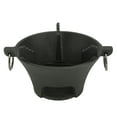 thumbnail image 1 of barbacoa de hierro redonda para exteriores, ideal para acampar., 1 of 6