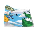 thumbnail image 3 of Adventure Time Jake The Dog Placemats Set of 4, 12x18 Inch Table Mat for Outdoor Indoor Home Party Kitchen Dining Decoration Washable Place Mats, 3 of 8