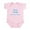 Petal Pink, variant on - Sorry Daddy Infant Bodysuit - Baby Light Bodysuit, Size Newborn - 24 Months