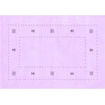 thumbnail image 1 of Ahgly Company Indoor Rectangle Solid Purple Modern Area Rugs, 2' x 4', 1 of 4
