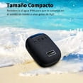 thumbnail image 2 of Bocina Moto Bluetooth G-TIDE SV01 TF Card Radio FM 500mAh Resistente al agua IPX6 Negro, 2 of 6