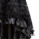 thumbnail image 3 of Vestido Medieval Sexy Steampunk para mujer, falda Floral de encaje, traje de pirata victoriano renacentista asimétrico, vestido de Halloween, 3 of 4