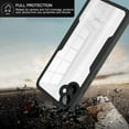 thumbnail image 4 of Case for Galaxy A04,Slim Full-Body Rugged Stylish Protective Clear Colorful Back Hybrid 3-in-1 Case with Built-in Screen Protector Phone Case for Samsung Galaxy A04 4G (Black), 4 of 10