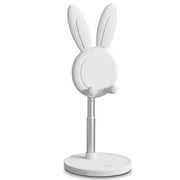 Cell Phone Stand, Angle Height Adjustable Phone Stand, Aluminum Desktop Phone Holder Dock Stand for Desk, Smartphones and Tablets