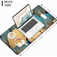 thumbnail image 3 of Desk Mat, Large Mouse Pad, 31.5" x 11.8" XXL Extended Gaming Mousepad, Desktop Decor Desk Pad, Cute Men Women Office Supplies and Accessories, XL Mouse Pad for Laptop & Keyboard, Ginkgo Leaves, 3 of 6