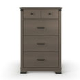 thumbnail image 5 of Redmond 4 Drawer Chest, Dapper Gray, 5 of 7