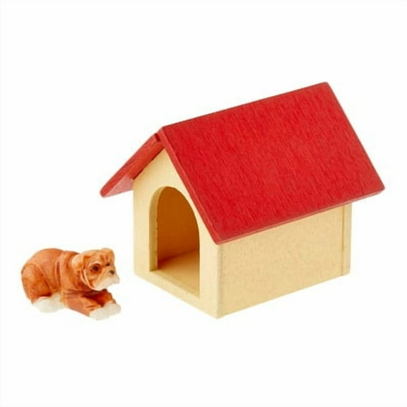 12 Pack: Mini Doghouse & Dog by Make Market