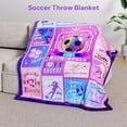 thumbnail image 3 of Gifts for Mom Throw Blanket Mom Blanket from Daughter Son, Gifts for Anniversary Mom Birthday Gifts, I Love You Mom Blanket,Soft Flannel Blanket for Mom 60"*50", Christmas, Holiday, Thanksgiving Gift, 3 of 5