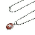 thumbnail image 2 of Hooded Rat Antiqued Oval Charm Pendant with Chain, 2 of 3