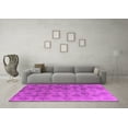 thumbnail image 3 of Ahgly Company Indoor Square Oriental Pink Industrial Area Rugs, 8' Square, 3 of 4