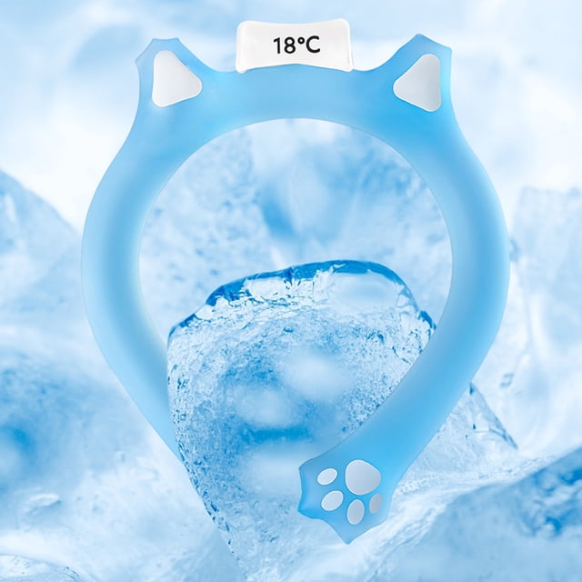 PCM Cold Collar Heatstroke Prevention Ice Neck Tube Cool Sleeping Mat para el verano