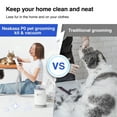 thumbnail image 3 of Neakasa P0 Lite Pet Grooming Vacuum & Deshedding Tool,6.6lbs Lightweight,45dB Ultra-Quiet, Cat & Dog Hair Remover for Furniture, Carpet, Bedding, 3 of 9