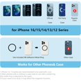 thumbnail image 2 of shiyou-Magnetic Tripod Mount fits Tripod Magic Arm and More with 1/4"-20 Thread Screw Device Compatible with Phone 16 15 14 Plus 13 12 Pro Max Mini & Magnetic CaseMagnetic Ring Included for More Phon, 2 of 4
