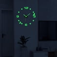 thumbnail image 1 of Acrílico Luminoso Reloj de Pared Pegatinas 3D DIY Relojes de Pared Sin Marco Silencioso Ronda Relojes de para Sala de Estar Hogar Cocina Dormit Macarena Reloj de pared luminoso, 1 of 8