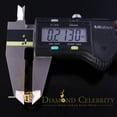 thumbnail image 3 of Diamond Celebrity's Mens/Women Stud Yellow 925 Silver W/ 2.00ct VVS 'D' Moissanite Stud Earring, 3 of 12