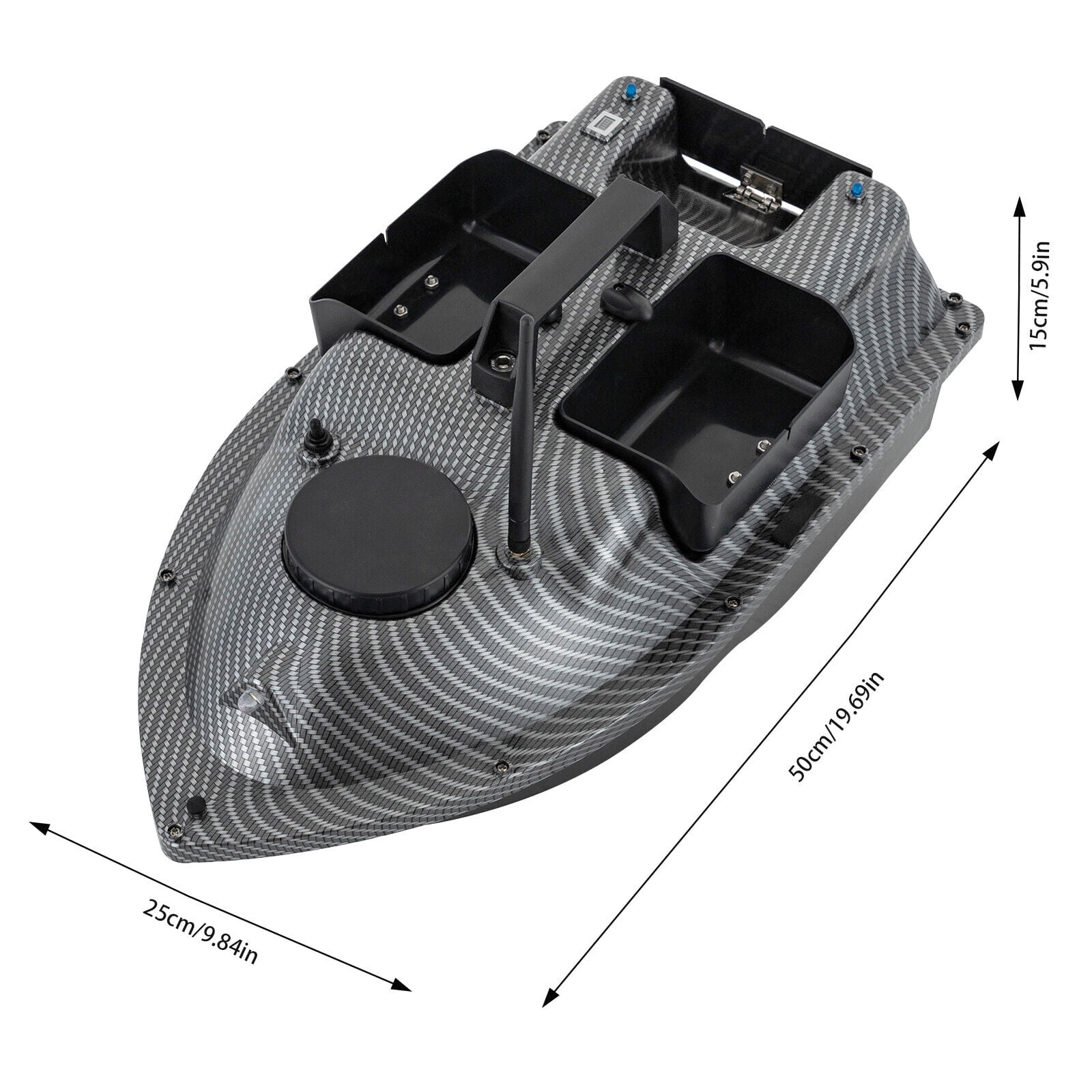 TFCFL 99-Positioning Points Surf Fishing Bait Boat Fishing Bait Boat & Remote Control